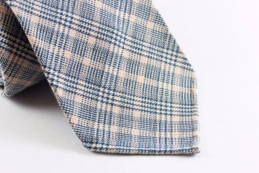 Airforce-Light Orange Plaid