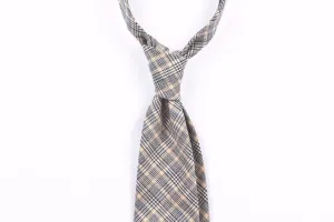 Airforce-Light Orange Plaid