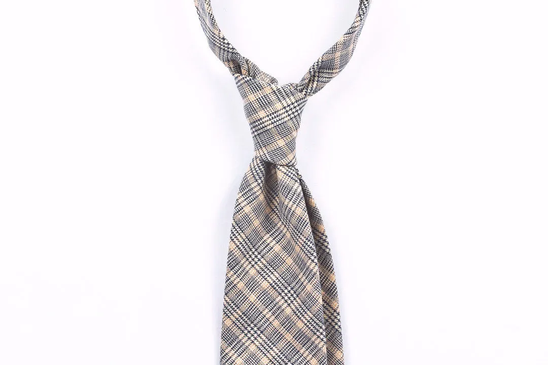 Airforce-Light Orange Plaid