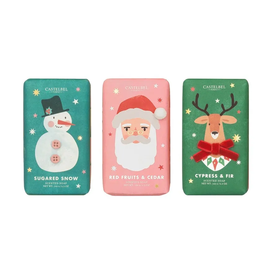 Castelbel Holiday Soap - Snowman