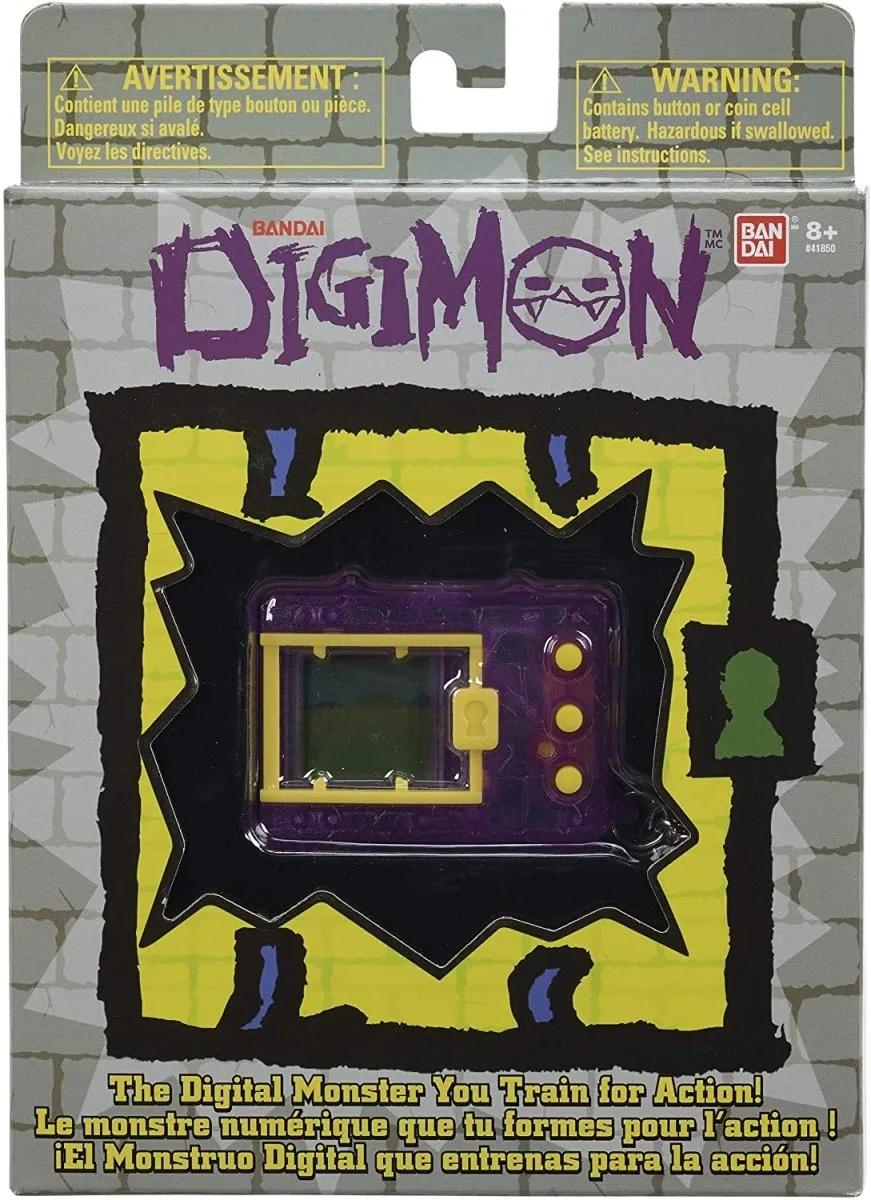 Digimon Tamagotchi - Translucent Purple