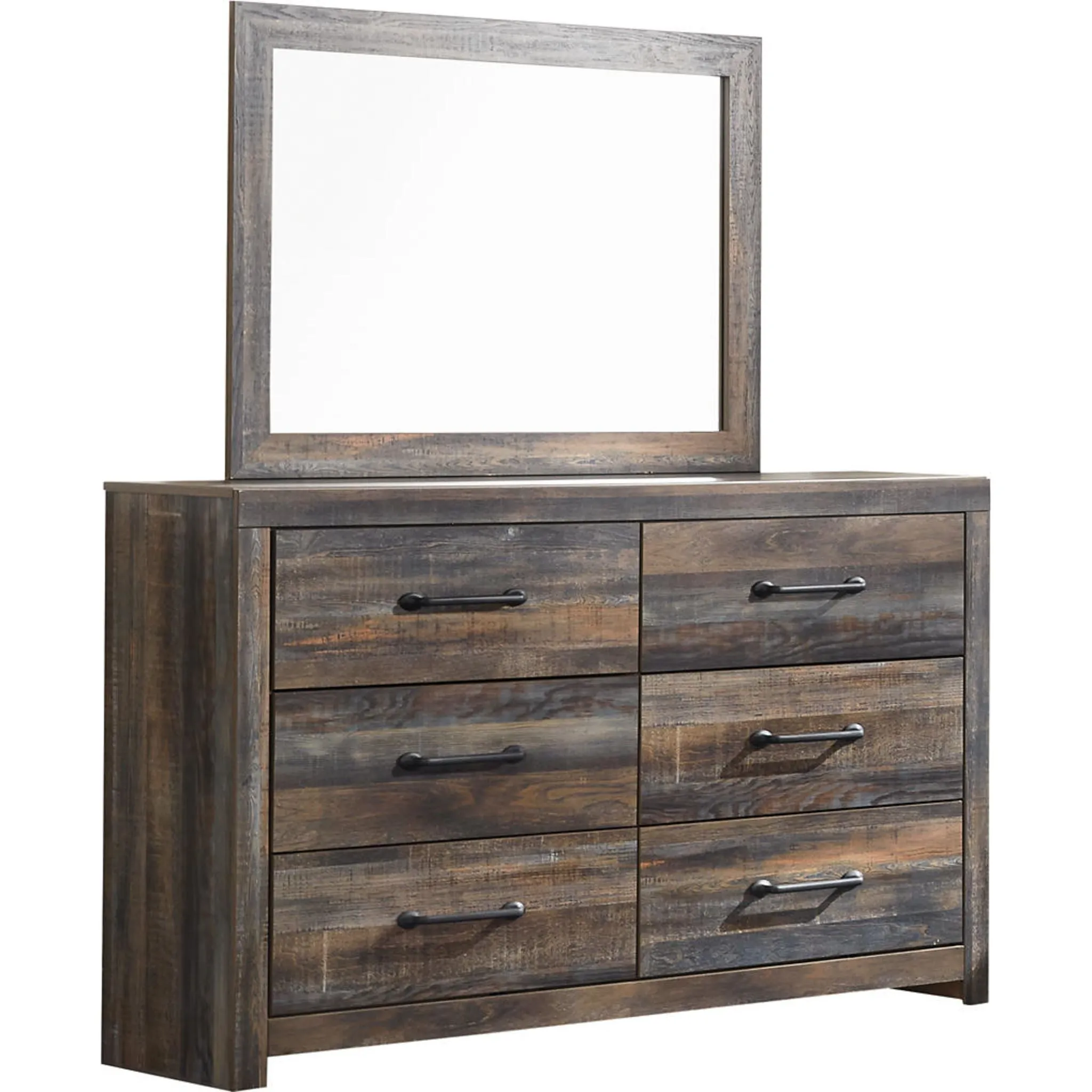 Drystan 5 Piece Panel Bed with 4 Drawer Storage Bedroom