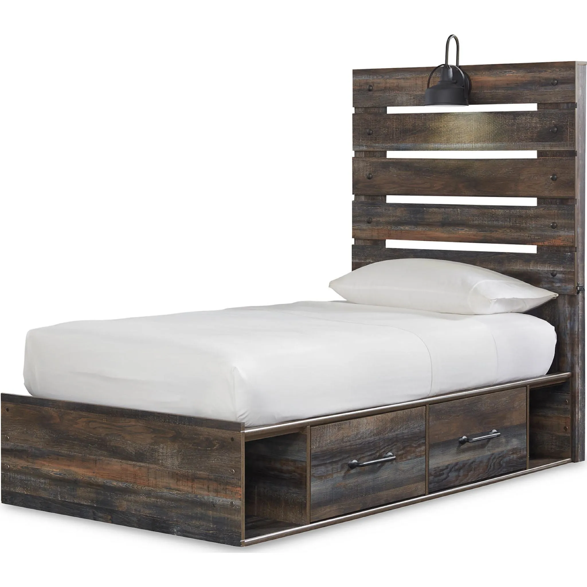 Drystan 5 Piece Panel Bed with 4 Drawer Storage Bedroom