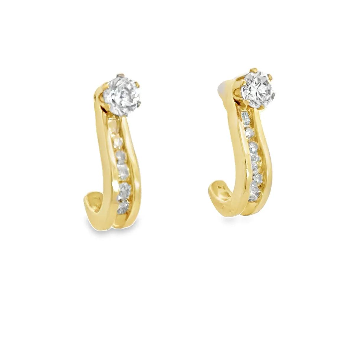 Kirkland Jewelry Estate | 14K Yellow Gold Diamond Jackets