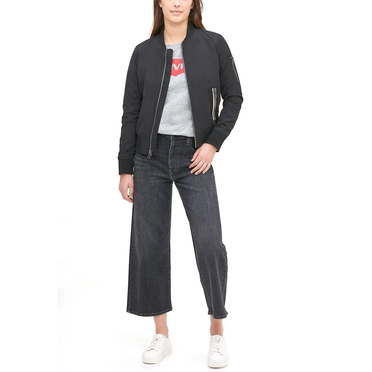 Levi's Newport Levi's Women's Classic Bomber Jacket, Purple