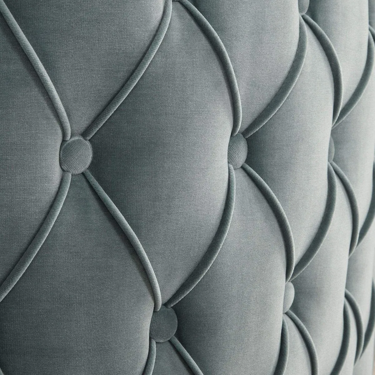 Luxurious Slate Blue Barrel Chair