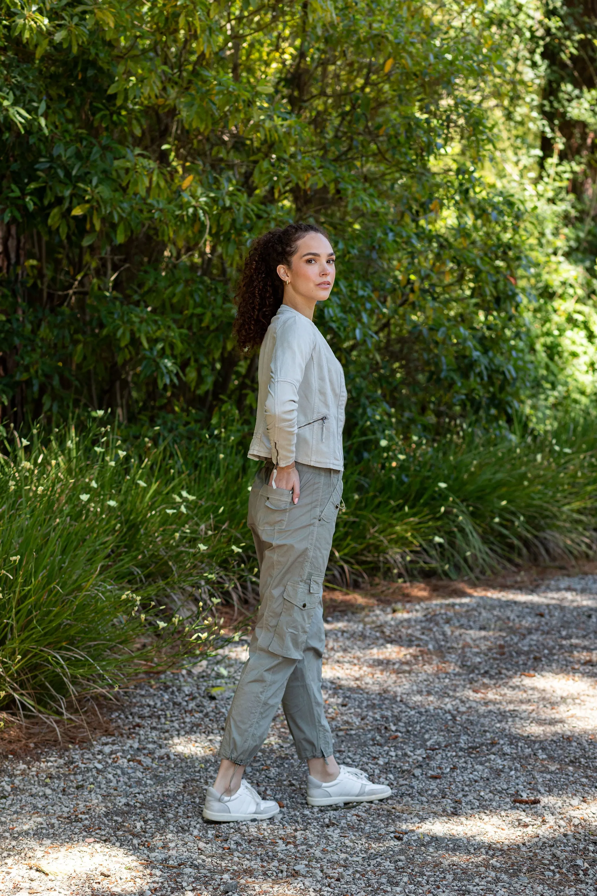Nova Stretch Poplin Cargo Jogger