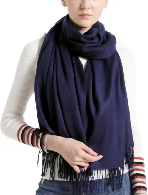 Pashmina Scarf and Shawl - Soft Women Pashminas Wrap for Wedding Evening Party (20 Colors)