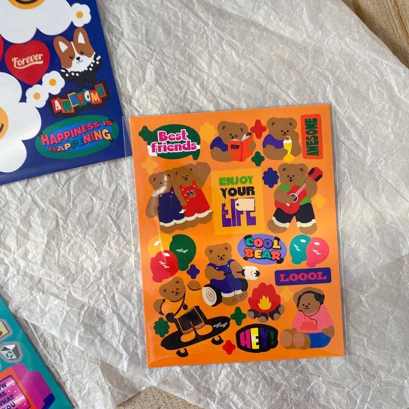 Retro Kawaii Stickers